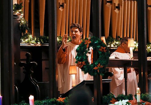 JOHN WOODS / WINNIPEG FREE PRESS
A choir sings at All Saints Church in Winnipeg Saturday, December 18, 2022. 

Re: Kitching