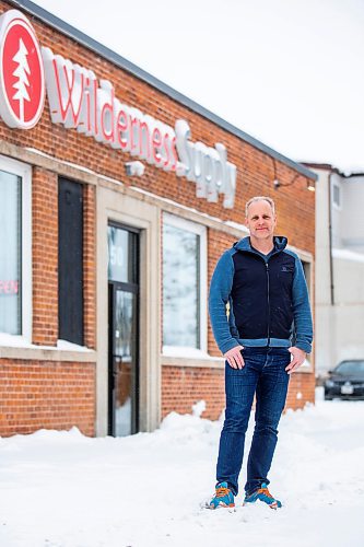 MIKAELA MACKENZIE / WINNIPEG FREE PRESS

Rick Shone, owner of Wilderness Supply, poses for a photo at his store in Winnipeg on Monday, Dec. 19, 2022. Several of his employees were bear sprayed over the weekend. For Kevin Rollason story.
Winnipeg Free Press 2022.