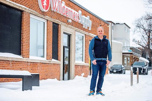 MIKAELA MACKENZIE / WINNIPEG FREE PRESS

Rick Shone, owner of Wilderness Supply, poses for a photo at his store in Winnipeg on Monday, Dec. 19, 2022. Several of his employees were bear sprayed over the weekend. For Kevin Rollason story.
Winnipeg Free Press 2022.