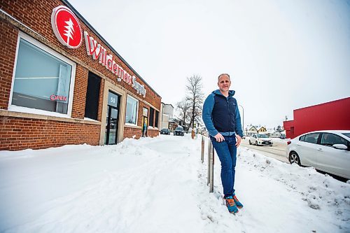 MIKAELA MACKENZIE / WINNIPEG FREE PRESS

Rick Shone, owner of Wilderness Supply, poses for a photo at his store in Winnipeg on Monday, Dec. 19, 2022. Several of his employees were bear sprayed over the weekend. For Kevin Rollason story.
Winnipeg Free Press 2022.