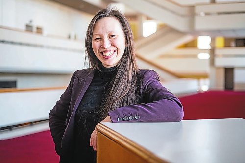 Daniel Crump / Winnipeg Free Press. Naomi Woo is an assistant conductor with the Winnipeg Symphony Orchestra. Woo is part of a WSO program featuring women composers. February 13, 2021.