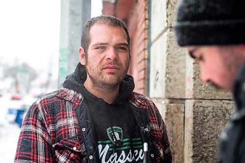 MIKAELA MACKENZIE / WINNIPEG FREE PRESS

Tipsa Fontaine waits for Main Street Project to open their doors on a very cold day in Winnipeg on Wednesday, Dec. 21, 2022. For Tyler story.
Winnipeg Free Press 2022.