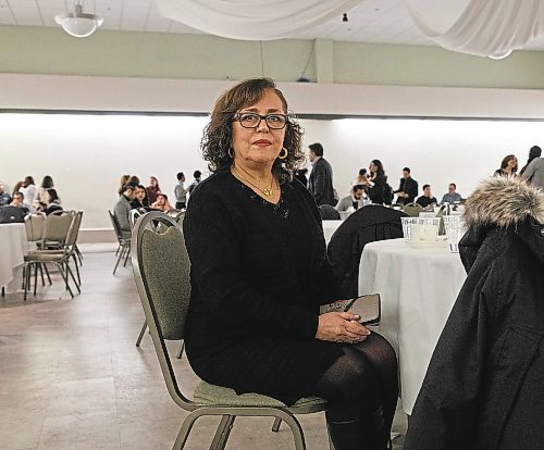 JESSICA LEE / WINNIPEG FREE PRESS

Anahita Aminiah is photographed at the Winnipeg Iranian community&#x2019;s Yalda gathering at Centro Caboto on December 21, 2022.

Reporter: Melissa Martin