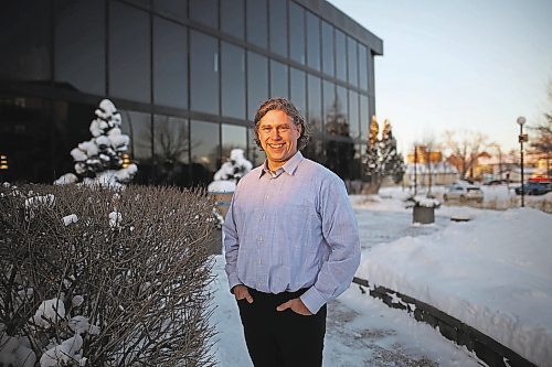 22122022
Brandon Mayor Jeff Fawcett, outside Brandon City Hall on a cold December afternoon. (Tim Smith/The Brandon Sun)