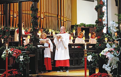 JOHN WOODS / WINNIPEG FREE PRESS
A choir sings at All Saints Church in Winnipeg Saturday, December 18, 2022. 

Re: Kitching