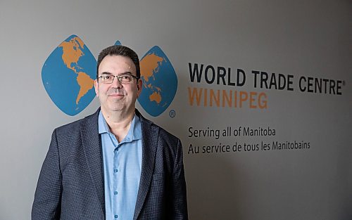 JESSICA LEE / WINNIPEG FREE PRESS

Andr&#xe9; Brin, CEO of World Trade Centre Winnipeg, is photographed on December 22, 2022 at the WTC office.

Reporter: Gabby