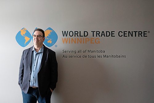 JESSICA LEE / WINNIPEG FREE PRESS

Andr&#xe9; Brin, CEO of World Trade Centre Winnipeg, is photographed on December 22, 2022 at the WTC office.

Reporter: Gabby