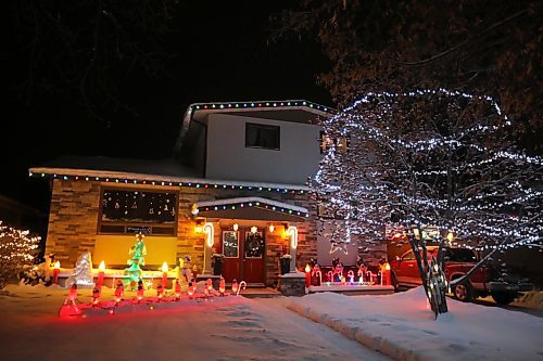 Homes decorated for Christmas in Brandon.
(The Brandon Sun)