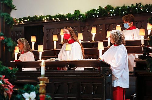 JOHN WOODS / WINNIPEG FREE PRESS
A choir sings at All Saints Church in Winnipeg Saturday, December 18, 2022. 

Re: Kitching