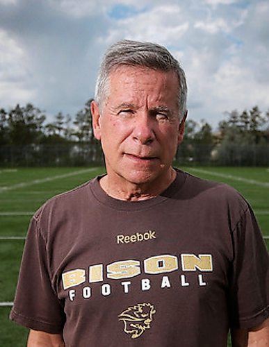 JOHN WOODS / WINNIPEG FREE PRESS
University of Manitoba Bison football coach Brian Dobie is photographed on their practice field Monday, June 8, 2020. University sports season has been cancelled due to COVID-19.
