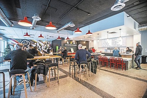 MIKAELA MACKENZIE / WINNIPEG FREE PRESS

Devil May Care taproom, which opened December 23rd at Fort Street and York Avenue, in Winnipeg on Wednesday, Dec. 28, 2022. For Marty Cash story.
Winnipeg Free Press 2022.