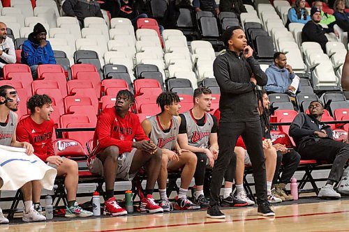 Nathan Grant is in his fourth year as head coach of the Laval men's basketball team in Quebec. (Thomas Friesen/The Brandon Sun)