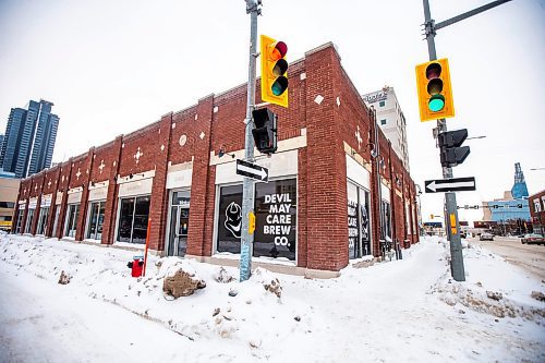 MIKAELA MACKENZIE / WINNIPEG FREE PRESS

Devil May Care taproom, which opened December 23rd at Fort Street and York Avenue, in Winnipeg on Wednesday, Dec. 28, 2022. For Marty Cash story.
Winnipeg Free Press 2022.