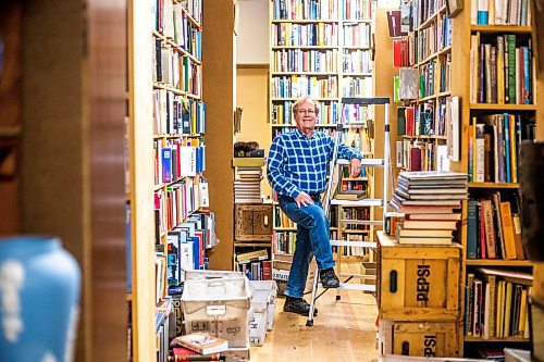MIKAELA MACKENZIE / WINNIPEG FREE PRESS

Gary Nerman, owner of Nerman's Books and Collectibles, poses for a photo in the shop (which, due to his retirement, is closing soon) in Winnipeg on Thursday, Dec. 29, 2022. For Erik/Josh story.
Winnipeg Free Press 2022.