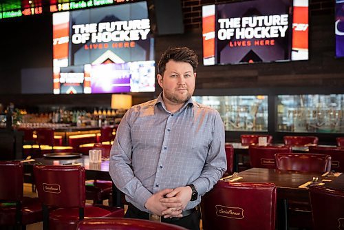 JESSICA LEE / WINNIPEG FREE PRESS

Justin Guest, manager at Brown&#x2019;s Social House, poses for a photo on December 30, 2022 at the restaurant.

Reporter: Joshua Frey-Sam