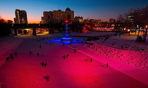 JOHN WOODS / WINNIPEG FREE PRESS
The Forks opened their skating trail today Monday, January 2, 2023. 

Re: ?