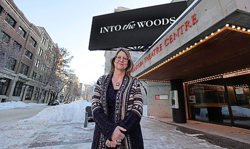 RUTH BONNEVILLE / WINNIPEG FREE PRESS 

ENT  - RMTC - Into the Woods

Portrait of  artistic director Kelly Thornton outside RMTC.

Story: The Royal MTC is venturing into the woods, the fantastical woods of Stephen Sondheim, the late giant of musical theatre. Into the Woods, a Sondheim classic, is being directed by the MTC&#x2019;s artistic director Kelly Thornton, who has never directed anything by Sondheim before. It&#x2019;s a career highlight. We are getting a bit of a behind the scenes look into the musical set and stage craft, and this is an opportunity to get lots of art of the MTC. 


Reporter: Ben Waldman


Jan 4th,  2023