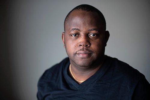 Daniel Crump / Winnipeg Free Press. Yemi Ajibola, 42, volunteers as the coordinator for the Ironman Outdoor Curling Bonspiel, which takes place every February. January 7, 2023.