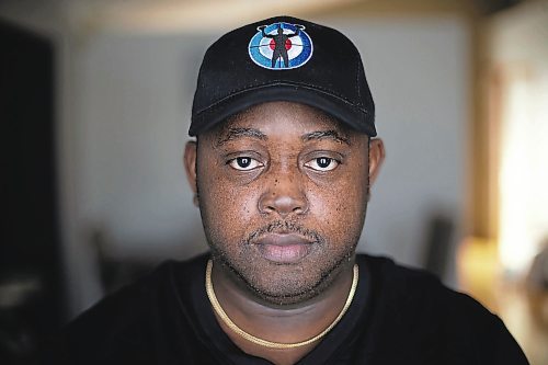 Daniel Crump / Winnipeg Free Press. Yemi Ajibola, 42, volunteers as the coordinator for the Ironman Outdoor Curling Bonspiel, which takes place every February. January 7, 2023.