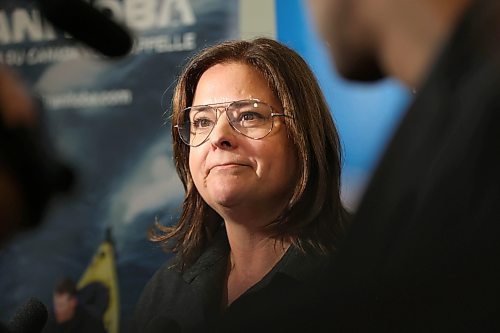 RUTH BONNEVILLE / WINNIPEG FREE PRESS 

Local - Premier presser

Premier Heather Stefanson answers questions from the media after launch of Travel Manitoba's new add campaign at the Convention Centre Monday.  


Jan 9th,  2023