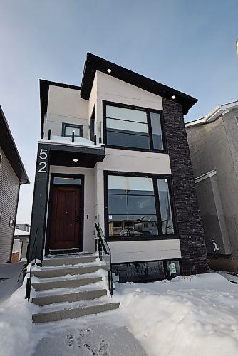 Photos by Todd Lewys / Winnipeg Free Press
A creative yet practical design, the Bellmond plan by Discovery Homes offers a perfect synergy of livability, style and value.