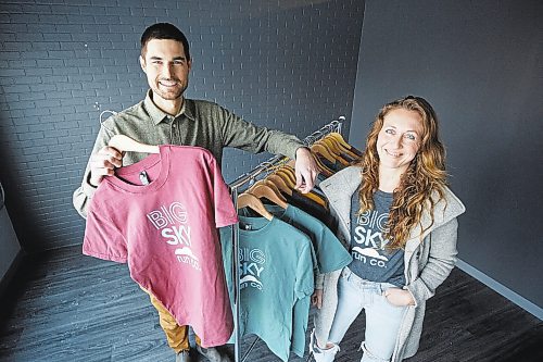 MIKE DEAL / WINNIPEG FREE PRESS
Caroline Fisher and Josh Markham, co-owners of Big Sky Run Co. in the storefront at 194 Tache Avenue that they just took position of at the beginning of January. The plan is that they will open in March.
See Gabby story
230105 - Thursday, January 05, 2023.