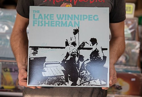 JESSICA LEE / WINNIPEG FREE PRESS

Scott Petrowski is photographed at Argy&#x2019;s Records and Entertainment shop on January 13, 2023, holding a rerelease of Sol Sigurdson&#x2019;s record The Lake Winnipeg Fisherman. Petrowski came across the original album a few years ago in a used record store and thought more people needed to hear Sigurdson&#x2019;s music, so he reached out to him to get permission to rerelease the album.

Reporter: Dave Sanderson