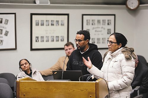 Representatives from Brandon taxi companies made the case at Monday's city council meeting that their fares need to be raised. (Colin Slark/The Brandon Sun)