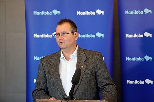 Minister of Education and Early Childhood Learning Wayne Ewasko. (Matt Goerzen/The Brandon Sun)