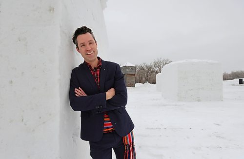 RUTH BONNEVILLE / WINNIPEG FREE PRESS 

ENT - Festival du Voyageur

Festival du Voyageur's  Executive Director, Darrel Nadeau, kicks off this year's launch of 
The Festival du Voyageur 2023 ever at Fort Gibraltar Tuesday.  

New this year, interactive sculptures that will allow the public to become a part of the frozen masterpieces along with the international snow sculpture symposium.

Eva Wasney Story

Jan 17th,  2023