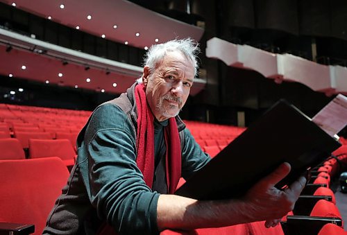 RUTH BONNEVILLE / WINNIPEG FREE PRESS 

ENT - WSO

Portrait of Star Trek The Next Generation actor John de Lancie, who plays the nemesis Q, rehearsing his material at the WSO Wednesday.

Story is about how he does classical music projects, and on Saturday he will be the narrator for the WSO&#x573; performance of Grieg&#x573; Peer Gynt.

The story will run either Friday or Saturday. 

See Alan Small's story.

Jan 18th,  2023