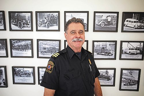 16012023
Brandon Fire and Emergency Services Fire Prevention Officer Kevin Groff is retiring after over 37.5 years of service with the BFES. (Tim Smith/The Brandon Sun)