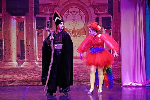 The dress rehearsal for DI Productions' presentation of Disney's "Aladdin Jr." filled the Western Manitoba Centennial Auditorium with song and dance Thursday evening. The musical opens to the public tonight at 7 p.m. with more shows at 7 p.m. Saturday and 2 p.m. Sunday. (Tim Smith/The Brandon Sun)