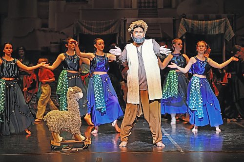 19012023
The dress rehearsal for DI Productions presentation of Disney Aladdin Jr. filled the Western Manitoba Centennial Auditorium with song and dance on Thursday evening. The musical opens to the public tonight at 7:00PM with shows on Saturday at 7:00PM and Sunday at 2:00PM.
(Tim Smith/The Brandon Sun)