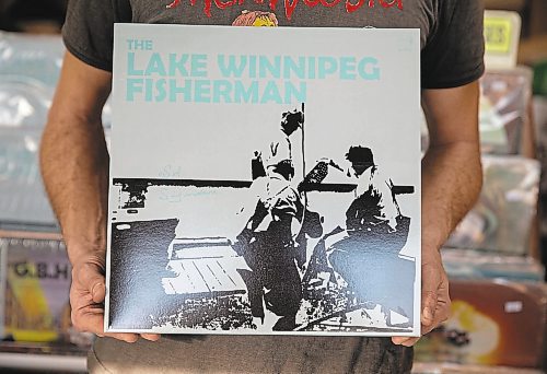JESSICA LEE / WINNIPEG FREE PRESS

Scott Petrowski is photographed at Argy&#x2019;s Records and Entertainment shop on January 13, 2023, holding a rerelease of Sol Sigurdson&#x2019;s record The Lake Winnipeg Fisherman. Petrowski came across the original album a few years ago in a used record store and thought more people needed to hear Sigurdson&#x2019;s music, so he reached out to him to get permission to rerelease the album.

Reporter: Dave Sanderson