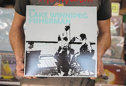 JESSICA LEE / WINNIPEG FREE PRESS
Scott Petrowski is photographed at Argy’s Records and Entertainment shop on January 13, 2023, holding a rerelease of Sol Sigurdson’s record The Lake Winnipeg Fisherman. Petrowski came across the original album a few years ago in a used record store and thought more people needed to hear Sigurdson’s music, so he reached out to him to get permission to rerelease the album.
Reporter: Dave Sanderson