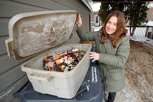 MIKE DEAL / WINNIPEG FREE PRESS
Jeanette Sivilay is coordinator of the Winnipeg Food Council - it is a committee at city hall which has a report pushing for a citywide composting program.
See Kevin Rollason story
230120 - Friday, January 20, 2023.