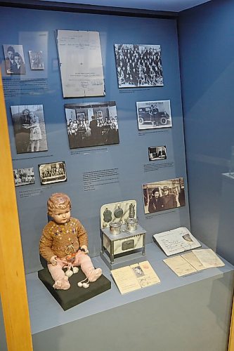 MIKE DEAL / WINNIPEG FREE PRESS
New displays at the Jewish Heritage Centre of Western Canada which will be reopening its renovated Freeman Family Holocaust Education with a special program in the Berney Theatre at 7 pm on January 25. 
See John Longhurst story
230119 - Thursday, January 19, 2023.