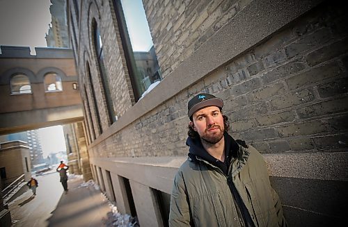 JOHN WOODS / WINNIPEG FREE PRESS
Riley Davidson, a University of Winnipeg education student, is photographed outside the university Sunday, January 22, 2023. Davidson, who is originally from Kenora, has also lived in Vancouver and Calgary, and moved to Winnipeg to attend the university.

Re: piche