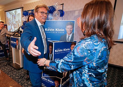 JOHN WOODS / WINNIPEG FREE PRESS
People celebrate a victory for PC candidate Kevin Klein at their party headquarters Tuesday, December 13, 2022.

Re: danielle