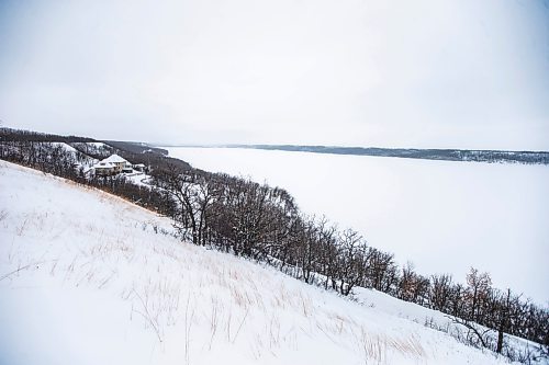 MIKAELA MACKENZIE / WINNIPEG FREE PRESS

The Castleview Developments property, a 104 acre lot on Pelican Lake, in Manitoba on Tuesday, Jan. 24, 2023. The new owners are planning on creating cabins, a wedding venue/corporate retreat, trails, and other amenities. Winnipeg Free Press 2023.