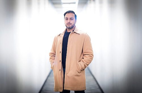 JOHN WOODS / WINNIPEG FREE PRESS
Dr. Rehman Abdulrehman, clinical psychologist, is photographed outside his office in Winnipeg, Tuesday, January 24, 2023. Abdulrehman has pushed the city and others for arguing Winnipeggers should formally acknowledge key holidays from various cultures to help combat racism.

Re: Pursaga