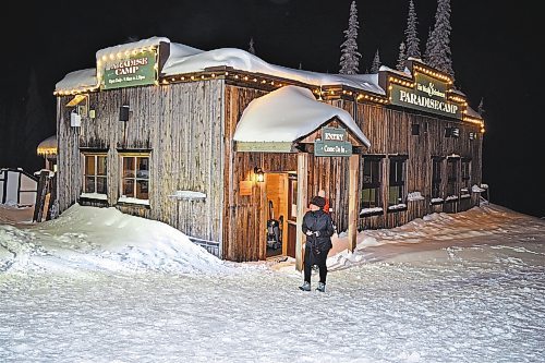 Photos by Steve MacNaull / Winnipeg Free Press
Paradise Camp is a breakfast-and-lunch spot by day and a candle-lit Snowcat Dinner restaurant by night.