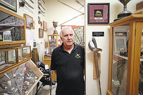 26012023
Ted Krasicki, Researcher at the 26th Field Regiment RCA/XII Manitoba Dragoons Museum, at the museum on Tuesday. (Tim Smith/The Brandon Sun)