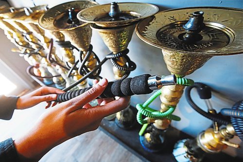 JOHN WOODS / WINNIPEG FREE PRESS

Hookahs are photographed at Arabian Dreams Restaurant and Hookah Lounge in Winnipeg Wednesday, September 16, 2020. The province is banning hookah use in restaurants



Reporter: ?