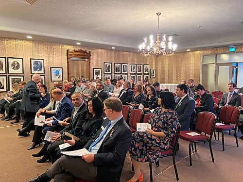 MALAK ABAS / WINNIPEG FREE PRESS
Photo of the crowd at the Lifesaving Society’s Rescue and Honour Awards ceremony.