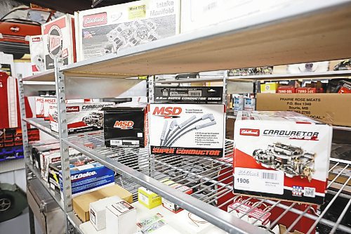 25012023
Some auto parts sold by Tory’s Repair on Richmond Ave East.
(Tim Smith/The Brandon Sun)
