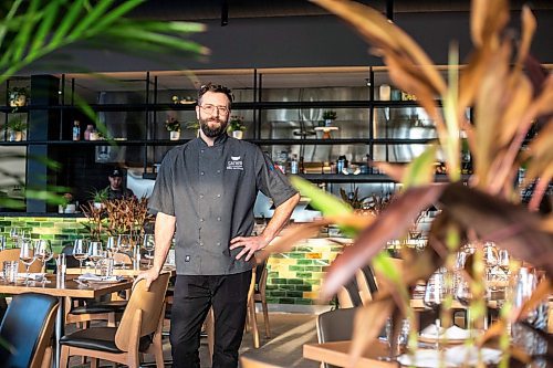 MIKAELA MACKENZIE / WINNIPEG FREE PRESS

Chef Mike de Groot at Gather Craft Kitchen &amp; Bar at The Leaf in Winnipeg on Wednesday, Jan. 25, 2023. For Eva story.

Winnipeg Free Press 2023.