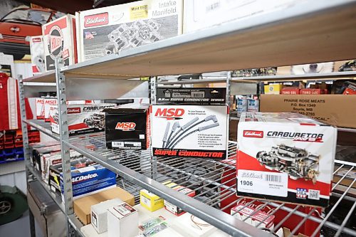 25012023
Some auto parts sold by Tory&#x2019;s Repair on Richmond Ave East. 
(Tim Smith/The Brandon Sun)