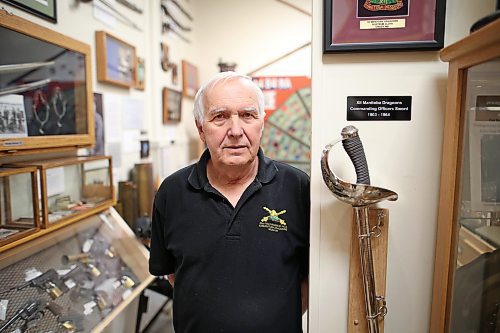 26012023
Ted Krasicki, Researcher at the 26th Field Regiment RCA/XII Manitoba Dragoons Museum, at the museum on Tuesday. (Tim Smith/The Brandon Sun)